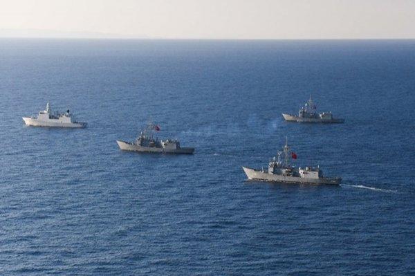 Deniz Kuvvetleri'nden Doğu Akdeniz'de tatbikat