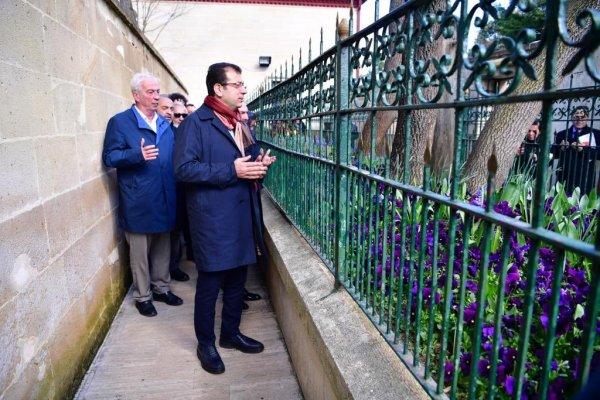 Ekrem İmamoğlu Hz. Yuşa Türbesi'ni ziyaret etti