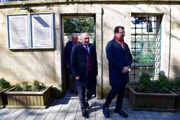 Ekrem İmamoğlu Hz. Yuşa Türbesi'ni ziyaret etti