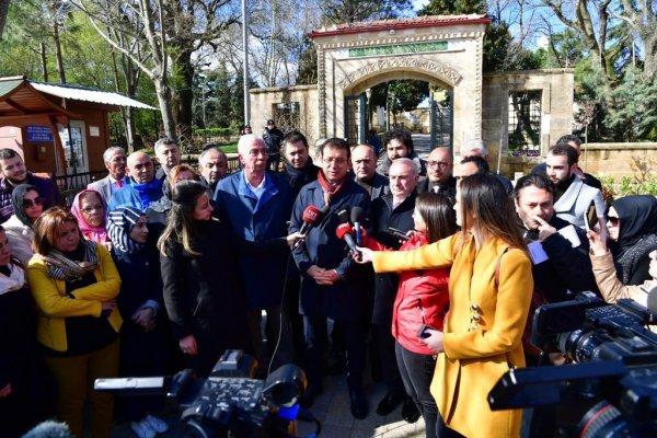 Ekrem İmamoğlu Hz. Yuşa Türbesi'ni ziyaret etti