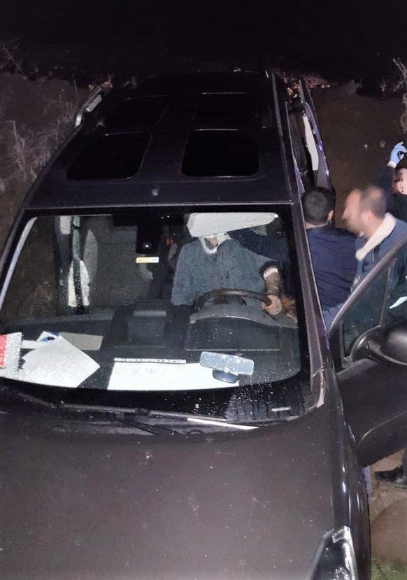 Otomobil şarampole yuvarlandı: 5 yaralı