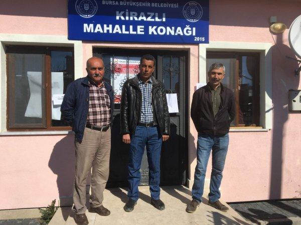 10 haneli köyde 3 muhtar adayı yarıştı