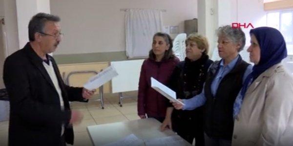 Sandık görevlileri yemin etti