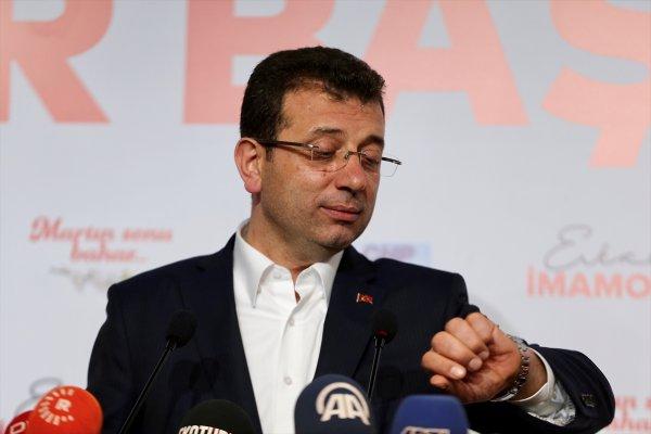 Ekrem İmamoğlu teşekkür konuşması yaptı