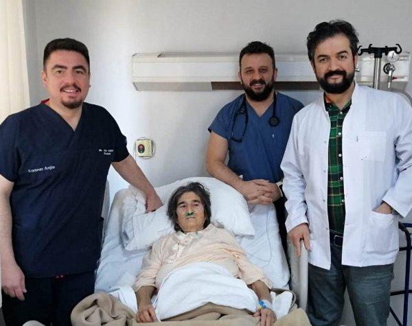 105 yaşında hayata yeniden tutundu