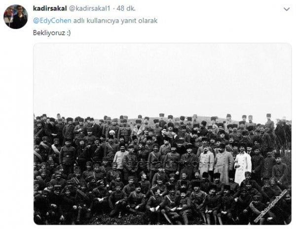 Harita paylaşan İsrailli akademisyene yanıt