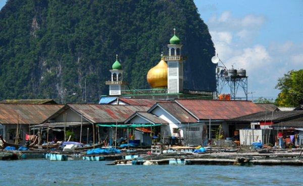 Tayland'ın yüzen köyü bu kış turiste doydu: Ko Panyi