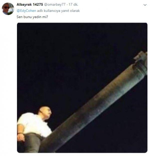 Harita paylaşan İsrailli akademisyene yanıt