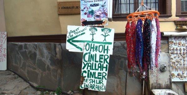 Cin aralığı sokağından iki kişi geçemiyor