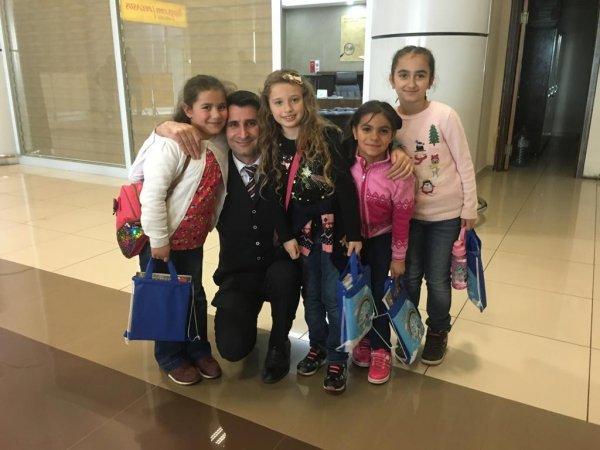 Ağrı’da öğrencilerin uçağa binme hayali gerçekleşti