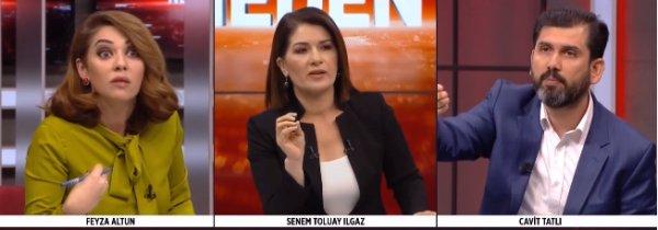 Canlı yayında mazbata tartışması