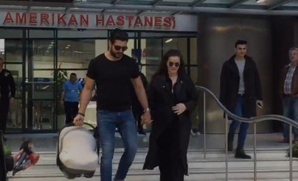 Burak Özçivit ile Fahriye Evcen'e doğum anı sorusu