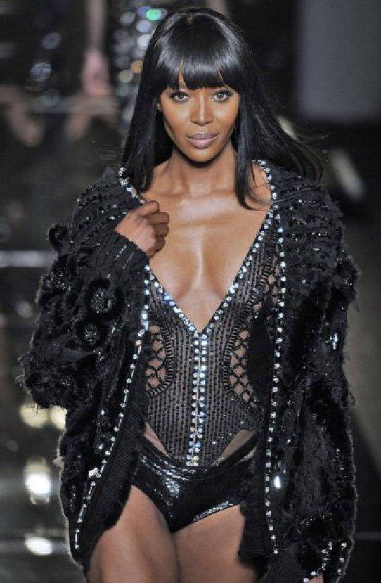 Naomi Campbell'ın gençlik fotoğrafı