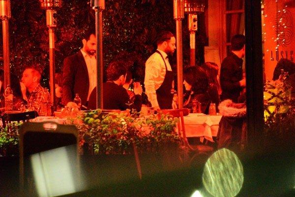 Hakan Sabancı, Serenay Aktaş'la romantik yemekte