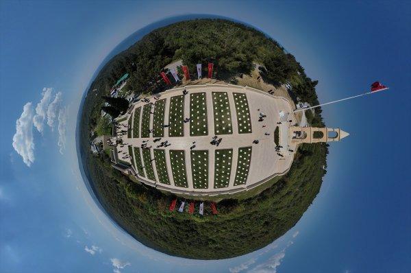 Gelibolu'nun drone'lu görüntüleri paylaşıldı