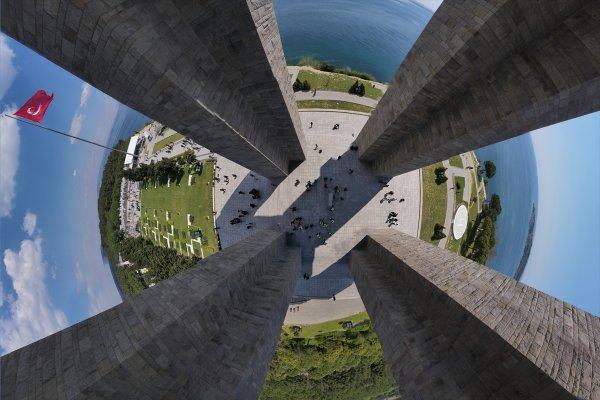 Gelibolu'nun drone'lu görüntüleri paylaşıldı