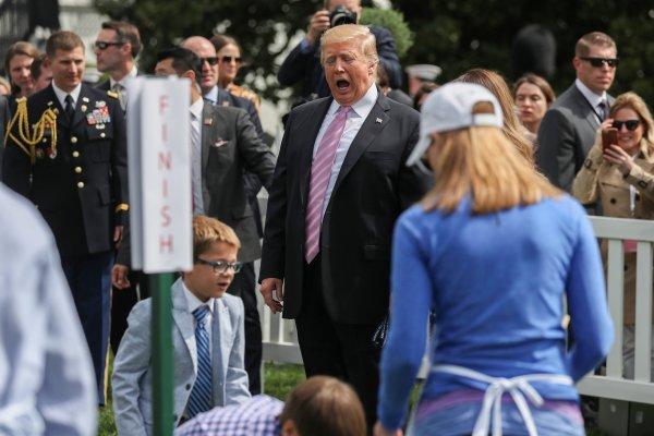 Trump, Paskalya etkinliğine damga vurdu