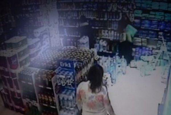 Beykoz’da tırnakçı kadınlar kameradan kaçamadı