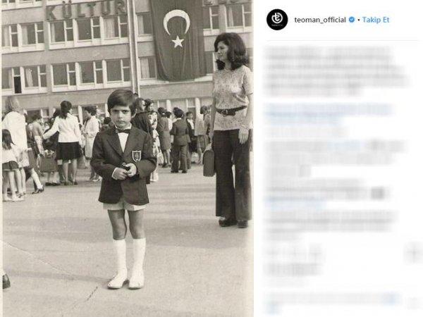 Teoman'ın çocukluk fotoğrafı