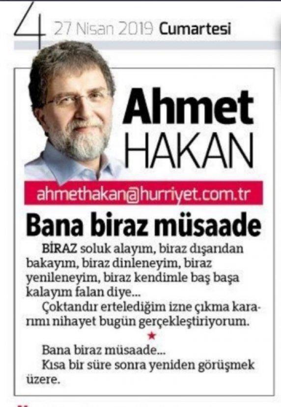 Ahmet Hakan, Kanal D Ana Haber için hazırlık yapıyor