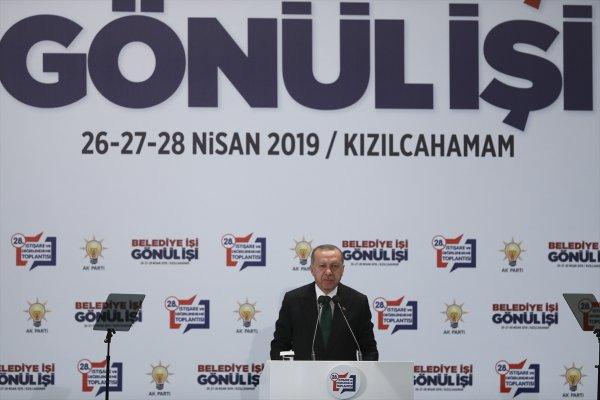 Cumhurbaşkanı Erdoğan, Kızılcahamam'da konuştu
