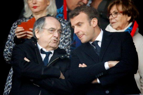 Rennes teknik direktörü Macron'un elini sıkmadı