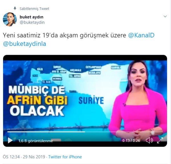Buket Aydın Kanal D ekranlarına geri döndü