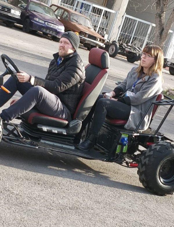 Kayseri Meslek Lisesi öğrencileri elektrikli araba yaptı