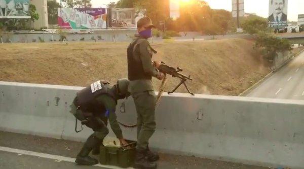 Venezuela'da darbe girişimi