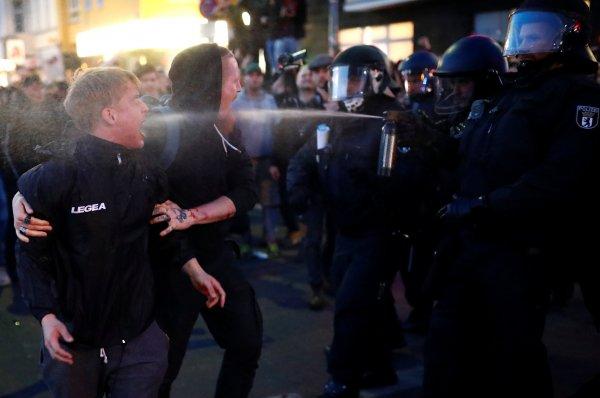 Almanya’da 1 Mayıs sert geçti