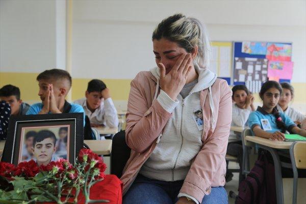 Teröre kurban giden Diyar'ın sınıf arkadaşları üzgün