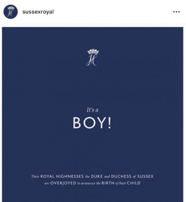 Prens Harry ve Markle'ın ilk bebekleri doğdu