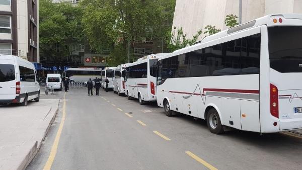 YSK önünde güvenlik önlemleri artırıldı