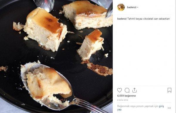 Bade İşçil'den yemekli paylaşıma tepki