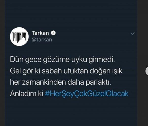 Tarkan'dan Ekrem İmamoğlu'na destek