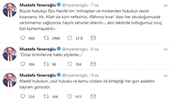 AK Partili Vekil: Tuttuğumuz oruç bizi kurtarmayabilir