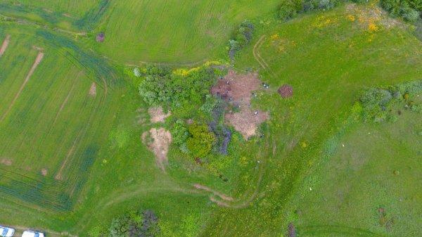 Kaçak kazıda zemin mozaiği bulundu