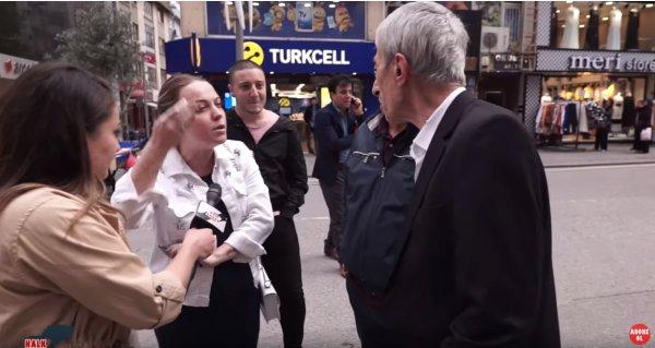 Sokak ortasında kime oy vereceksin tartışması