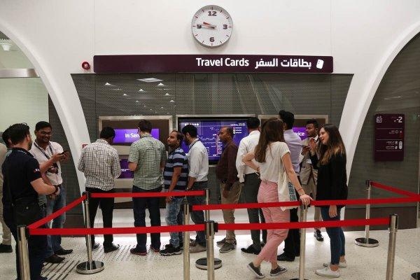 Doha metrosu açıldı