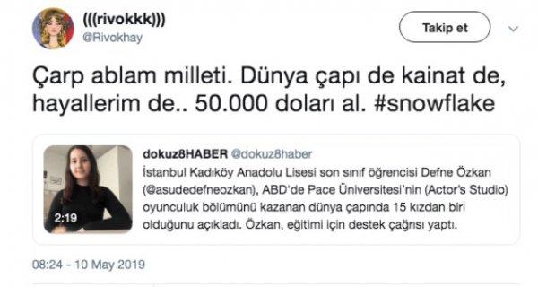 Defne Özkan dolandırıcı çıktı iddiası