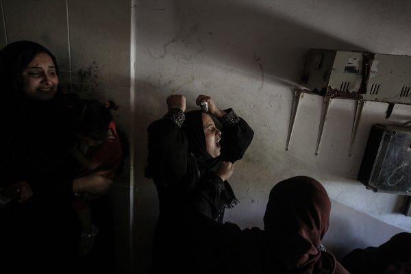 Şehit olan Filistinli genç son yolculuğuna uğurlandı