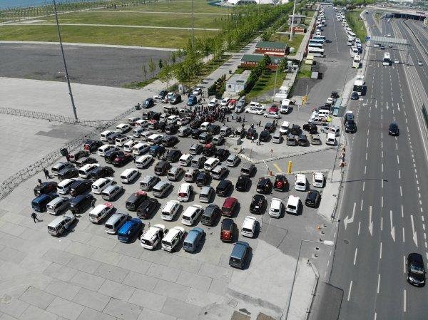 15 Temmuz Köprüsü panelvan ceza mağdurlarından kutlama