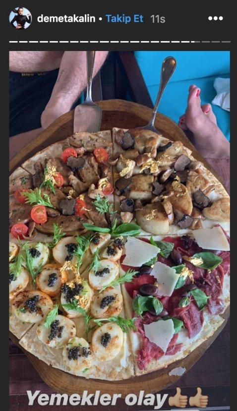 Demet Akalın Maldivler'de