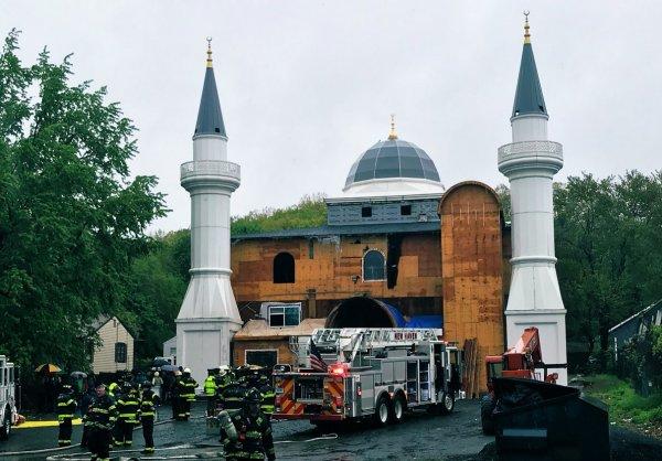 ABD'de camide yangın