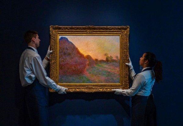 ABD'de Monet'nin tablosu 110 milyon dolara satıldı