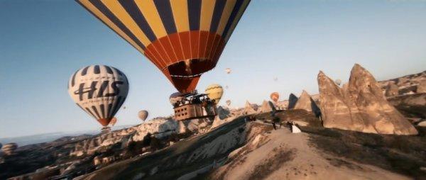 Drone kamerasından Kapadokya