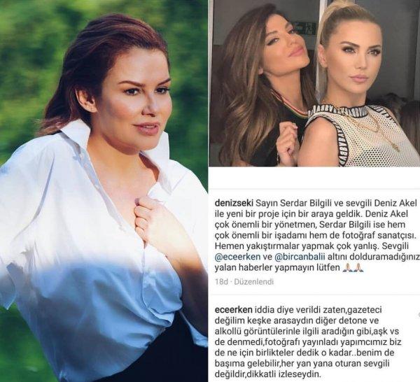 Ece Erken ile Deniz Seki kavga etti