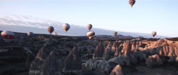 Drone kamerasından Kapadokya