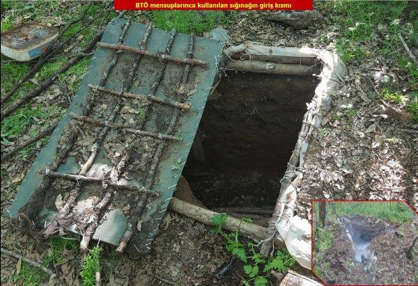 Diyarbakır'da teröristlerin kış sığınaklarına operasyon