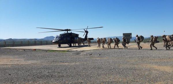 Diyarbakır'da teröristlerin kış sığınaklarına operasyon